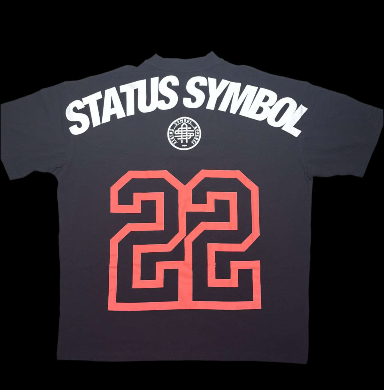 statussymbol coral red 22 t-shirt